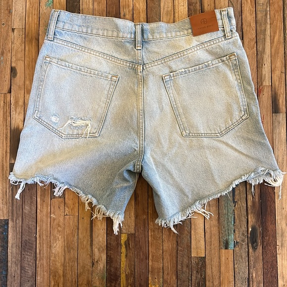 ANINE BING The Kit Blue Shorts Sz 30 **NWT** - Picture 8 of 16